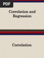 Chapter 5 CORRELATION AND REGRESSION