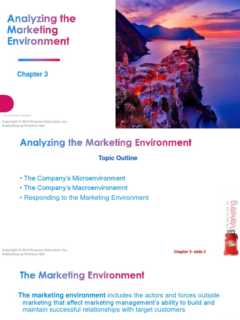 The Marketing Environment PDF | PDF | Marketing | Economies