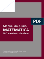 Manual Do Aluno Matemática 10 PDF