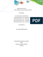 Etapa 3. Definir el Objetivo, Alcance y Analisis del Inventario