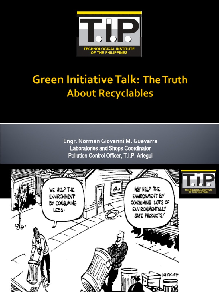 Recycling in The Philippines PDF Waste Management Recycling