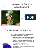 The Mathematics of Elections Part I: Apportionment: Mark Rogers (A.k.a. The Mad Hatter)