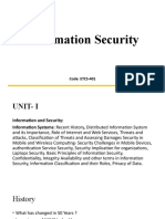 Information Security: Code: ETCS-401