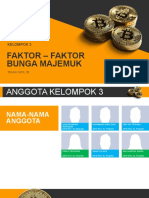 K. 3 Faktor-Faktor Bunga Majemuk