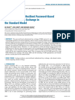 Provably Leakage-Resilient Password-Based Authenticated Key Exchange in The Standard Model