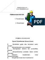 Pemeliharaan Dan Pemeriksaan