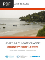 Who Unfccc CCH Country Profile Trinidad Tobago