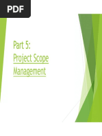 Project Scope Management PDF