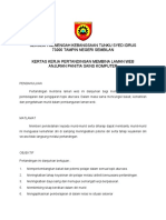 Kertas Kerja Pertandingan Laman Web