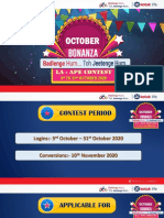 October Bonanza APE Contest - APC LA & AP (Self Code)
