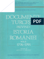 Documente Turcesti Privind Istoria Romaniei Vol 2 1774 1791