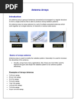 Basics of Arrays Antenna