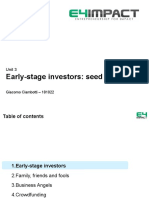EF-3 Early-Stage Investors - Seed To Growth
