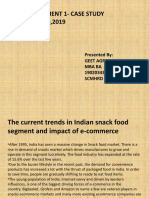 Indian snack food trends and impact of e-commerce