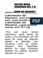 Cantos Misa Domingo XXII TO - Iphone PDF