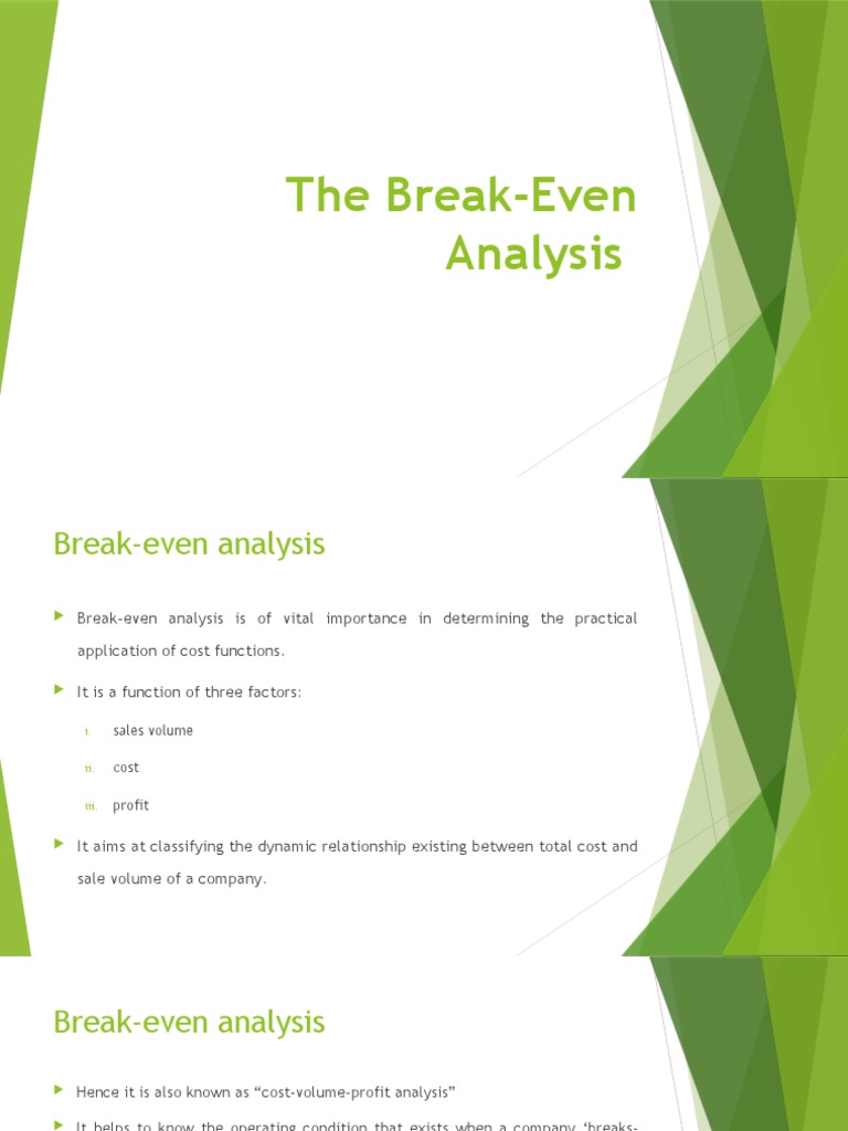 Mastering Break Even Analysis Dont Forget This Crucial Factor - rlynepm