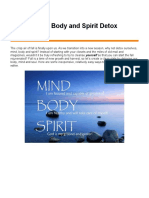 21-Day Mind, Body and Spirit Detox