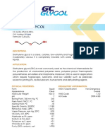 Diethylene Glycol: Technical Data Sheet