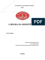 A Regra Da Desistencia PDF