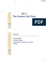 11 - ICT The Systems Life Cycle - III