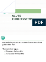 Acute Cholecystitis PDF