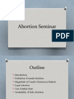 m1 C. Mhango - Abortion Seminar