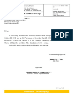 designation letter