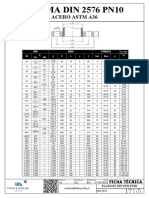 Norma Din 2576 PN10 Acero Astm A36 Ficha PDF