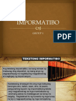 Tekstong Informatibo
