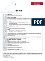 Bentolit Super: Technical Data Sheet