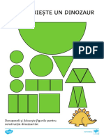 .Archivetempconstruieste Un Dinozaur Din Figuri Geometrice - Activitate PDF