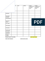 English Task #2 6to Año Fairy Tales Chart Name and Surname Course and School