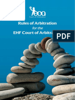 ECA Rules of Arbitration
