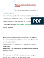 Chapter 3: Nutritional Diseases: Characteristics, Causes and Prevention