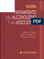 Guía de Tratamiento Del Alcoholismo y Las Adicciones - Avram H. Mack