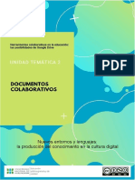 La Edición de Textos en Documentos Colaborativos 2020