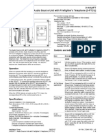 3-ASU/FT 3-ASU/FT - Audio Source Unit With Firefighter's Telephone (3-FTCU)