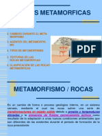 Rocas Metamórficas