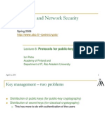 Cryptography -  lecture8