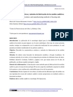 Caracteristicas Acusticas y Metodos de Fabricacion de Los Moldes Auditivos 2020 PDF