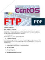 Cómo instalar FTP en CentOS 7