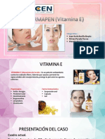 Vitamina E y Dermapen para rejuvenecimiento facial