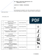 The Village Council Elections Regulations 2012 (Regulation 18 (2) )