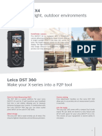 Designed For Bright, Outdoor Environments: Leica DISTO™ X4