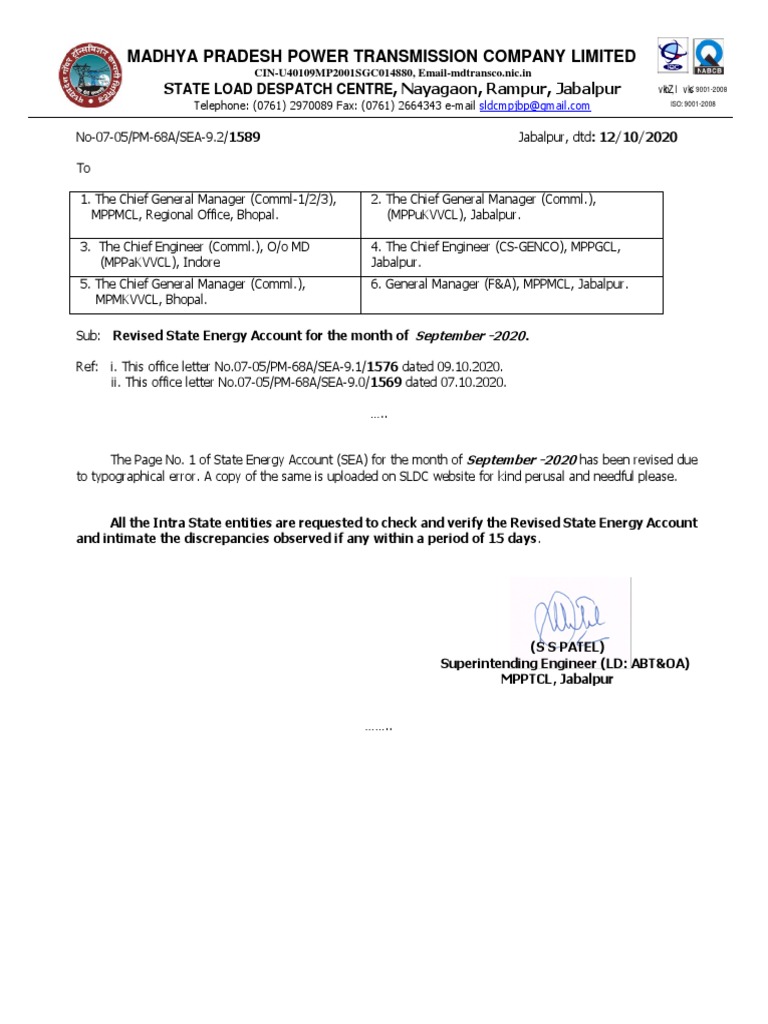 Madhya Pradesh Power Transmission Company Limited S, Nayagaon, Rampur