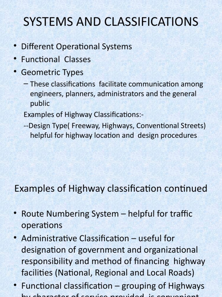Functional Classification of Roads | PDF | Interchange (Road ...