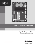 CANBUS Interface D550