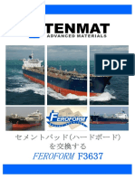 Tenmat Feroform f3637 Vrs. Cement Boards Japanese