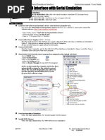 USB-Serial Emulation Instruction Sheet - Rev 531-9209-00