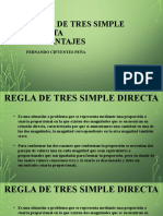 Regla de Tres Simple Directa - Porcentajes